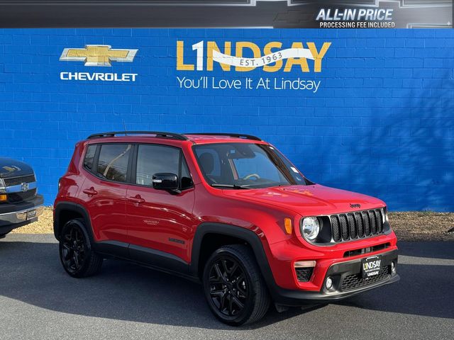 Colorado Red Clearcoat 2022 Jeep Renegade Altitude 4WD SUV / Crossover Four-Wheel Drive 9-Speed Automatic