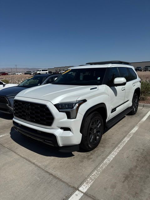 Pearl 2024 Toyota Sequoia SUV / Crossover Four-Wheel Drive Automatic