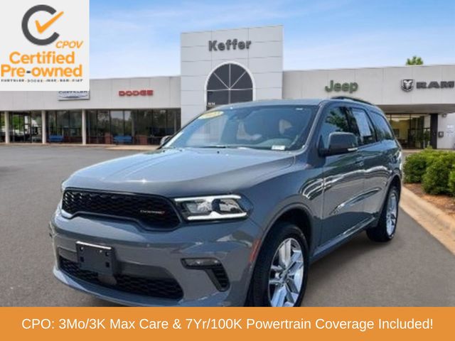 Destroyer Gray Clearcoat 2022 Dodge Durango GT Plus AWD SUV / Crossover All-Wheel Drive 8-Speed Automatic