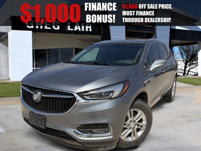 Satin Steel Gray Metallic 2018 Buick Enclave SUV / Crossover Front-Wheel Drive 9-Speed Automatic