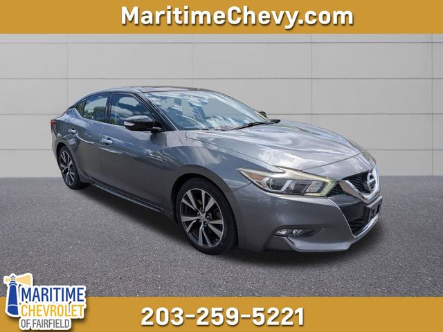Gray (Gun Metallic) 2017 Nissan Maxima SL FWD Sedan Front-Wheel Drive Continuously Variable Transmission