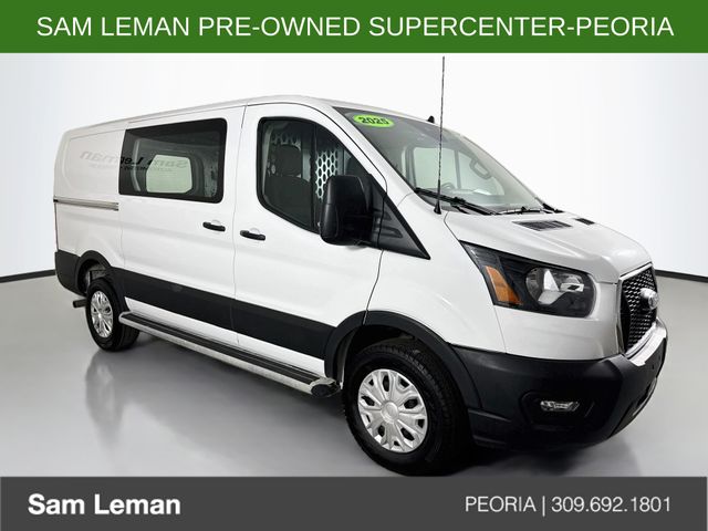 Oxford White 2025 Ford Transit Cargo Van Rear-Wheel Drive