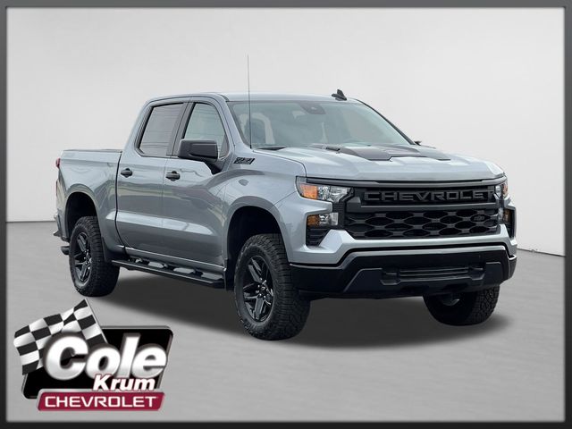 Sterling Gray Metallic 2026 Chevrolet Silverado 1500 Pickup Truck Four-Wheel Drive 8-Speed Automatic