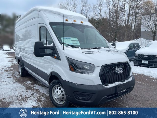 Oxford White 2026 Ford Transit Cargo 350 HD 9950 GVWR High Roof Extended LB DRW AWD Van All-Wheel Drive Automatic