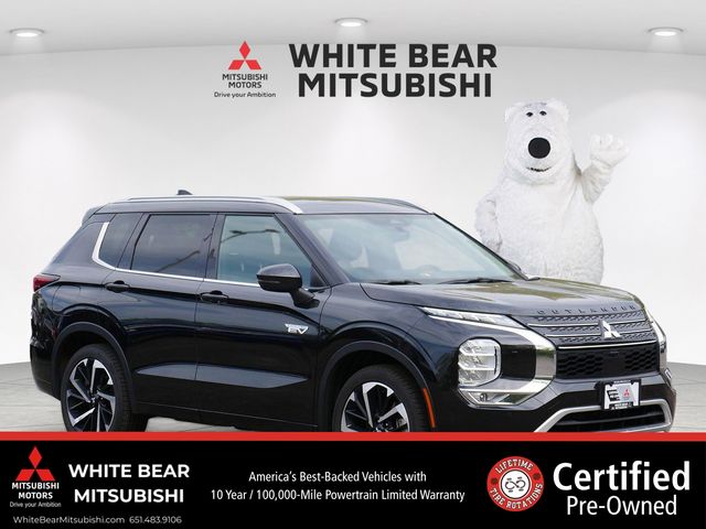 Black Diamond 2025 Mitsubishi Outlander Hybrid Plug-in SEL S-AWC SUV / Crossover All-Wheel Drive 1-Speed Automatic
