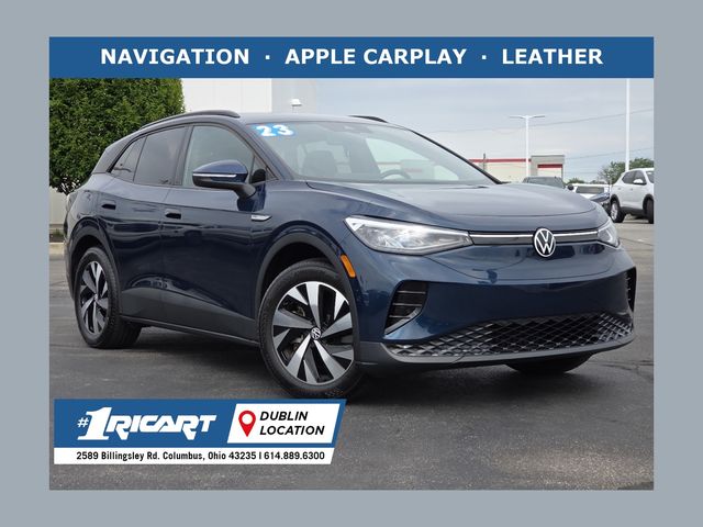 Tourmaline Blue Metallic 2023 Volkswagen ID.4 SUV / Crossover Rear-Wheel Drive Automatic