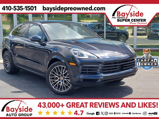 Gray (Quartzite Grey Metallic) 2023 Porsche Cayenne Coupe Coupe All-Wheel Drive 8-Speed Automatic