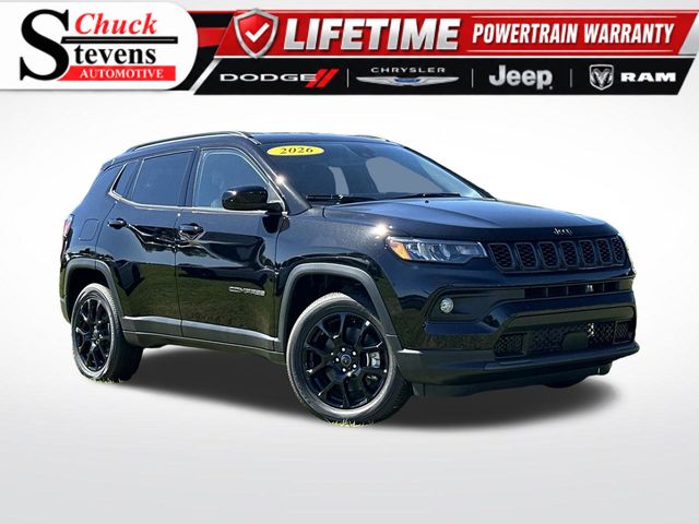 Diamond Black Crystal 2026 Jeep Compass SUV / Crossover Four-Wheel Drive 8-Speed Automatic