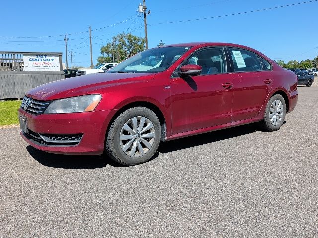 Fortana Red 2015 Volkswagen Passat 1.8T Wolfsburg Edition FWD Sedan Front-Wheel Drive 6-Speed Automatic