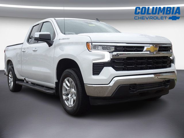 Summit White 2024 Chevrolet Silverado 1500 Pickup Truck Four-Wheel Drive 8-Speed Automatic