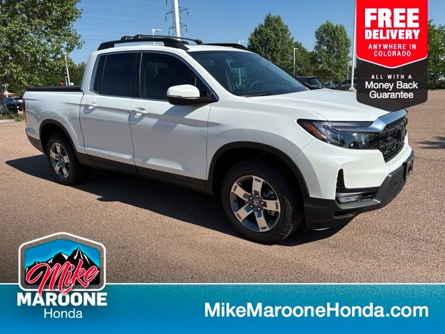 Platinum White Pearl 2026 Honda Ridgeline Pickup Truck All-Wheel Drive 9-Speed Automatic