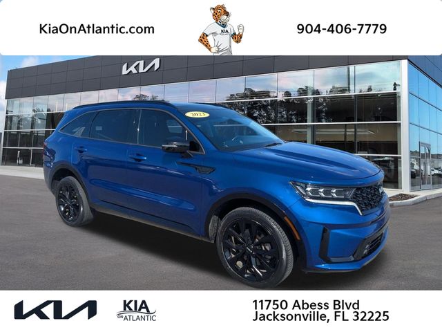Sapphire Blue 2023 Kia Sorento SUV / Crossover All-Wheel Drive 8-Speed Dual Clutch
