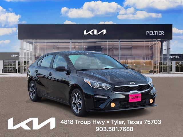Aurora Black Pearl 2020 Kia Forte Sedan Front-Wheel Drive Continuously Variable Transmission