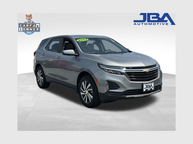 Sterling Gray Metallic 2024 Chevrolet Equinox SUV / Crossover Front-Wheel Drive 6-Speed Automatic Overdrive
