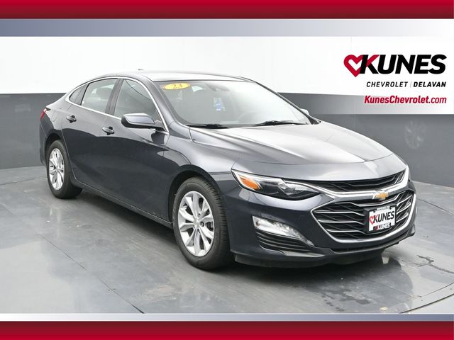 Dark Ash Metallic 2023 Chevrolet Malibu LT with 1LT FWD Sedan Front-Wheel Drive Continuously Variable Transmission
