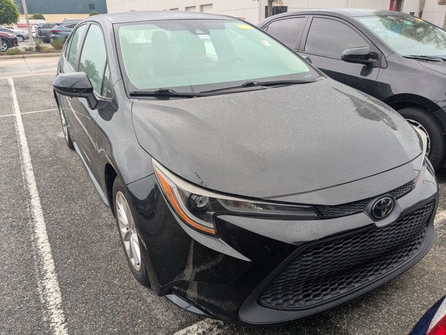 Black Sand Pearl 2022 Toyota Corolla LE FWD Sedan Front-Wheel Drive Continuously Variable Transmission
