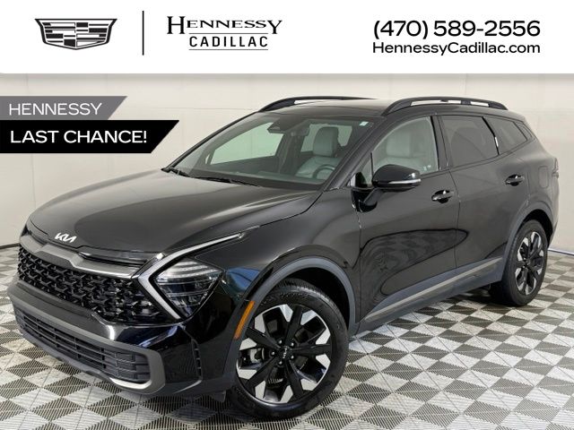 Ebony Black 2024 Kia Sportage SUV / Crossover All-Wheel Drive 8-Speed Automatic