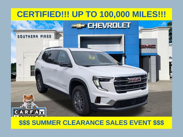 Summit White 2025 GMC Acadia Elevation FWD SUV / Crossover Front-Wheel Drive 8-Speed Automatic