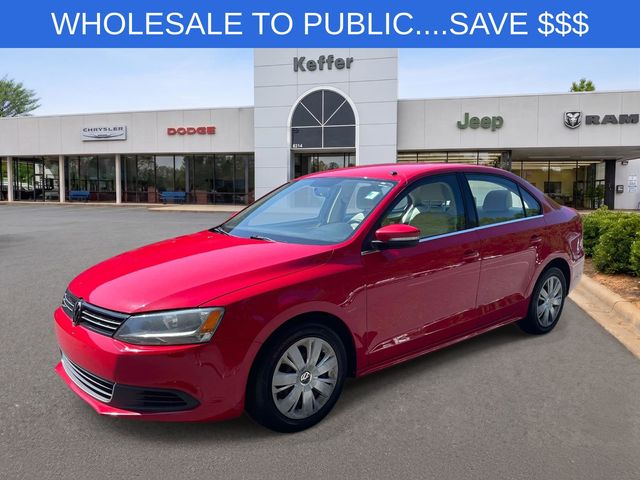 Tornado Red 2013 Volkswagen Jetta Sedan Front-Wheel Drive 6-Speed Automatic