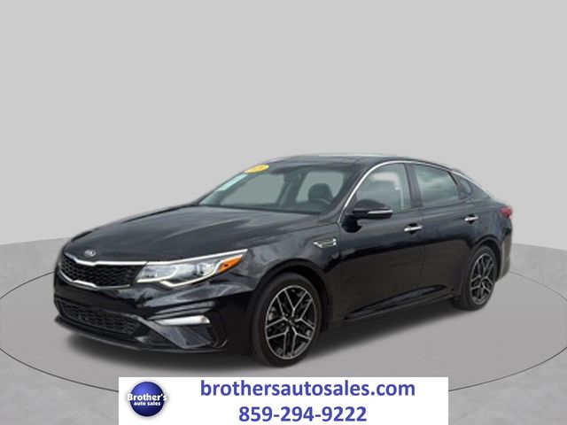 Ebony Black 2020 Kia Optima Sedan 6-Speed Automatic
