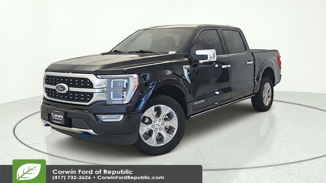Black Metallic 2023 Ford F-150 Pickup Truck Four-Wheel Drive Automatic