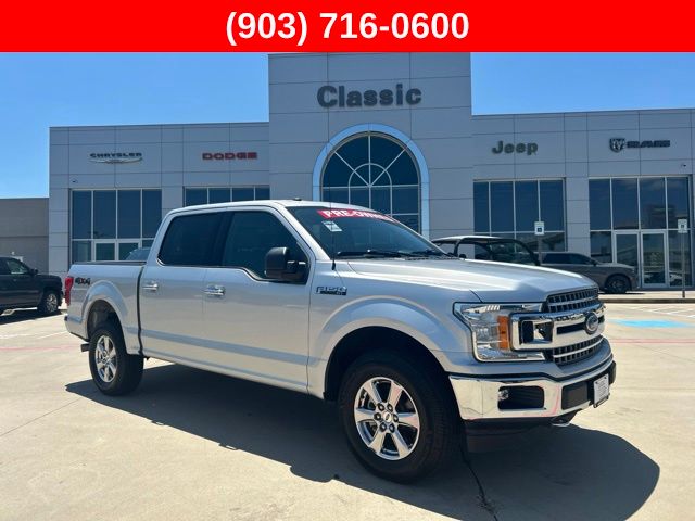 Ingot Silver 2018 Ford F-150 Pickup Truck Four-Wheel Drive Automatic