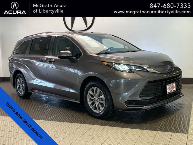 Predawn Gray Mica 2023 Toyota Sienna LE 8-Passenger FWD Minivan Front-Wheel Drive Continuously Variable Transmission