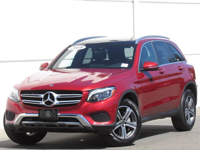 designo Cardinal Red Metallic 2018 Mercedes-Benz GLC 300 4MATIC SUV / Crossover All-Wheel Drive 9-Speed Automatic