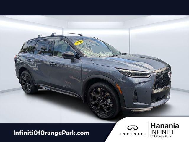 Moonbow Blue/Blk Obsidian 2026 INFINITI QX60 SUV / Crossover All-Wheel Drive 9-Speed Automatic