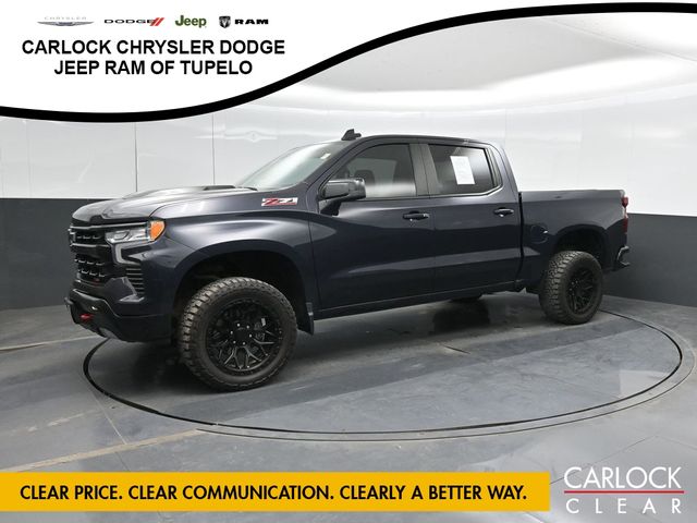 Dark Ash Metallic 2024 Chevrolet Silverado 1500 Pickup Truck Four-Wheel Drive 8-Speed Automatic