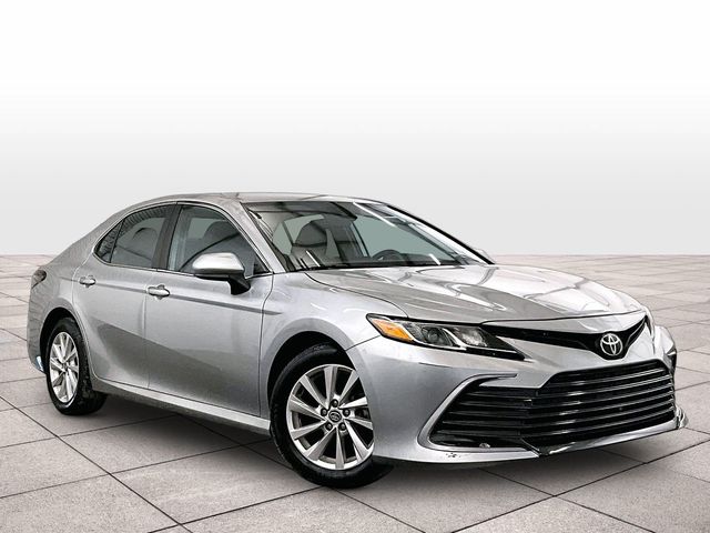 2021 Toyota Camry LE Silver at Subaru and VW of Moon Township