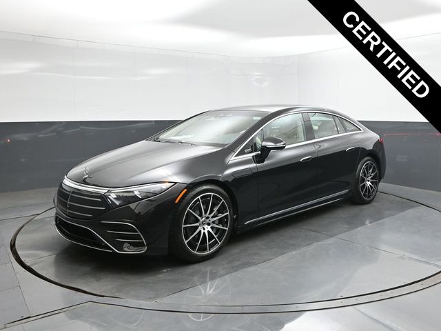 Obsidian Black Metallic 2026 Mercedes-Benz EQS Sedan Rear-Wheel Drive 1-Speed Automatic