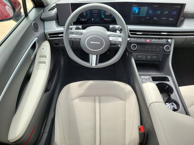 2025 Hyundai Sonata SEL Red at Cook Ford