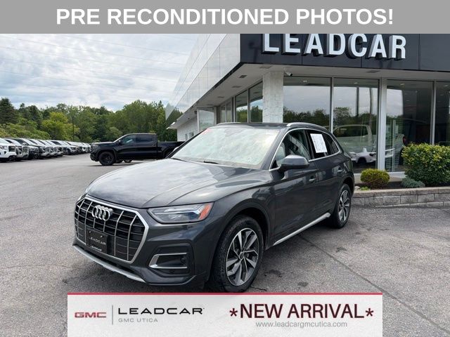 Gray Metallic 2021 Audi Q5 SUV / Crossover All-Wheel Drive 7-Speed Automatic
