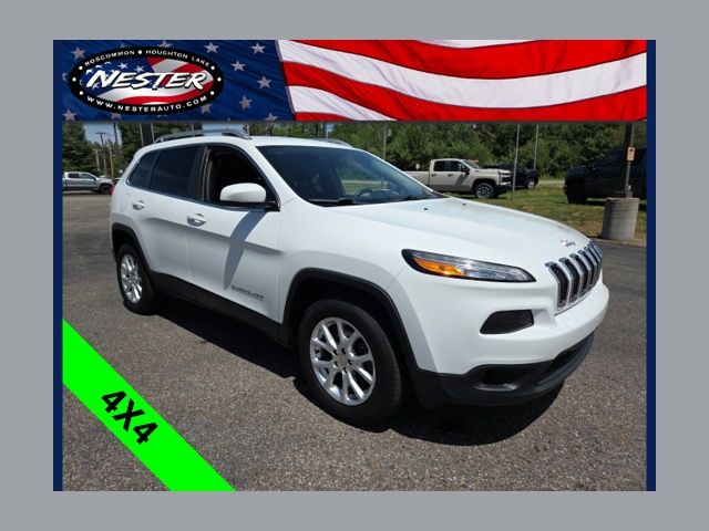 Bright White Clearcoat 2016 Jeep Cherokee Latitude 4WD SUV / Crossover Four-Wheel Drive 9-Speed Automatic