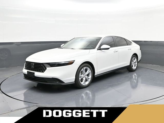 Platinum White Pearl 2025 Honda Accord Sedan Front-Wheel Drive Continuously Variable Transmission