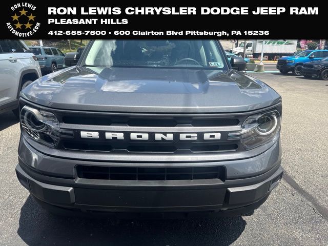 Gray Metallic 2024 Ford Bronco Sport SUV / Crossover All-Wheel Drive 8-Speed Automatic