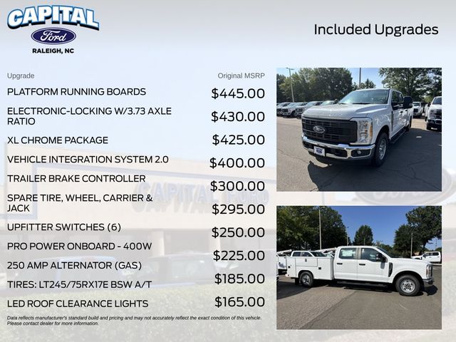 New 2026 White Ford 8FT SERVICE BODY image 3