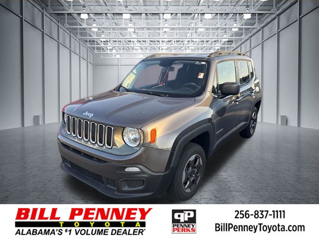 Crystal Metallic 2017 Jeep Renegade SUV / Crossover Four-Wheel Drive 9-Speed Automatic