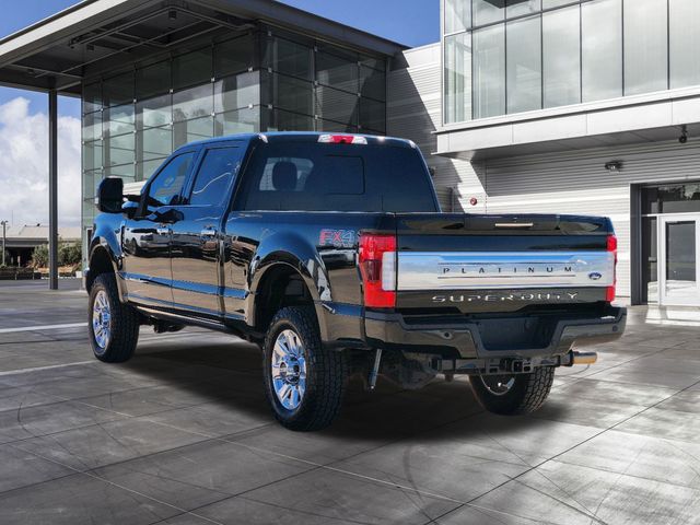 2018 Shadow Black Ford Super Duty F-350 SRW Platinum 4X4 Truck