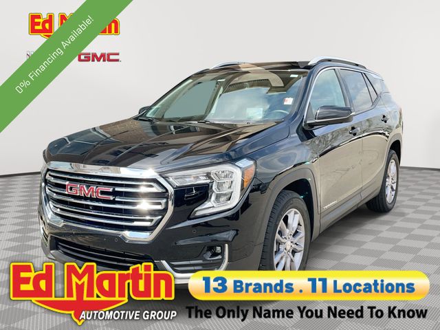 Black (Ebony Twilight Metallic) 2022 GMC Terrain SLT AWD SUV / Crossover All-Wheel Drive 9-Speed Automatic