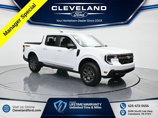 Oxford White 2026 Ford Maverick Pickup Truck All-Wheel Drive 8-Speed Automatic