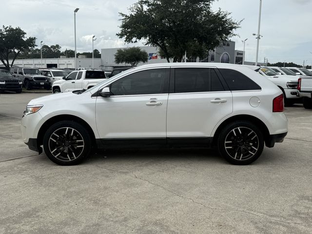 2013 Ford Edge Limited White at Central Houston Nissan
