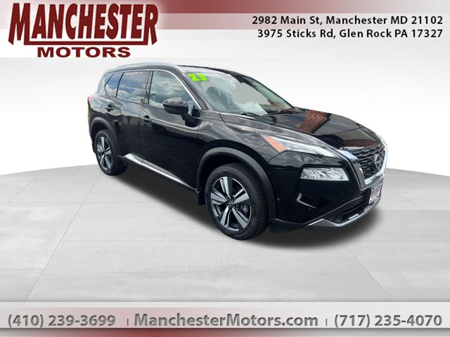 Super Black 2023 Nissan Rogue SUV / Crossover All-Wheel Drive Continuously Variable Transmission