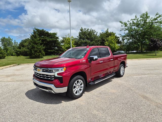 Radiant Red Tintcoat 2024 Chevrolet Silverado 1500 Pickup Truck Four-Wheel Drive Automatic