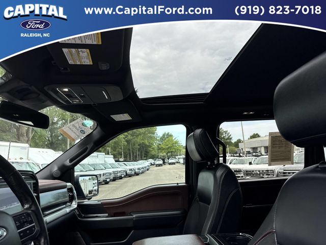 Certified Used 2023 Carbonized Gray Metallic Ford Lariat image 22