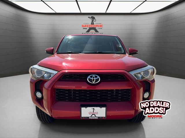 Red 2015 Toyota 4Runner SR5 4WD SUV / Crossover Four-Wheel Drive 5-Speed Automatic Overdrive