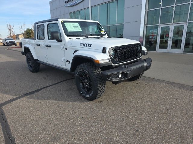 2026 Jeep Gladiator Willys - Bright White Clearcoat exterior view 3