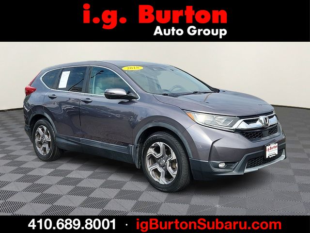 Gray (Modern Steel Metallic) 2018 Honda CR-V SUV / Crossover Front-Wheel Drive Continuously Variable Transmission