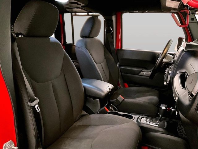2017 Jeep Wrangler Unlimited Sport Red at Bob Ruth Ford